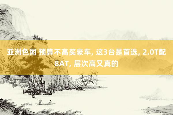 亚洲色图 预算不高买豪车, 这3台是首选, 2.0T配8AT, 层次高又真的